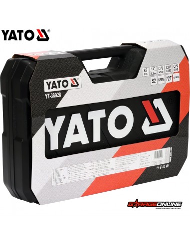 SET HERRAMIENTAS PARA EL HOGAR 88 PIEZAS - YATO