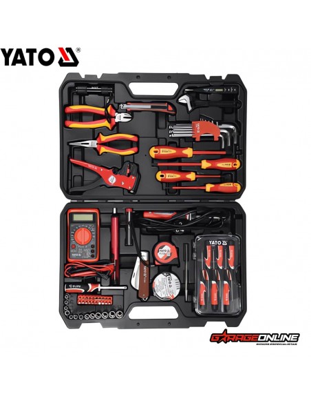 SET HERRAMIENTAS ELECTRICAS 68 PIEZAS - YATO