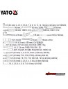 SET HERRAMIENTAS ELECTRICAS 68 PIEZAS - YATO