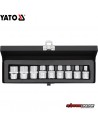 JUEGO DE DADOS TORX 1/2" 9 PIEZAS - YATO
