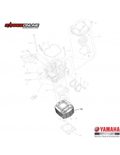 CILINDRO STD YAMAHA FZN150 2.0 FZN150 3.0 FZN150 4.0 FZX GENUINO