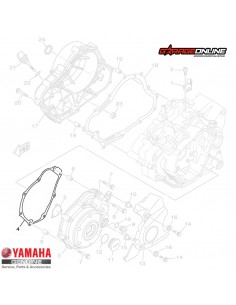EMPAQUETADURA ESTATOR YAMAHA FZN150 3.0 FZN150 4.0 FZX GENUINO