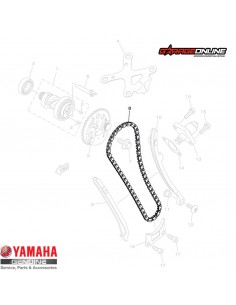 CADENA DISTRIBUCIÓN YAMAHA FZN150 FZ-X GENUINO