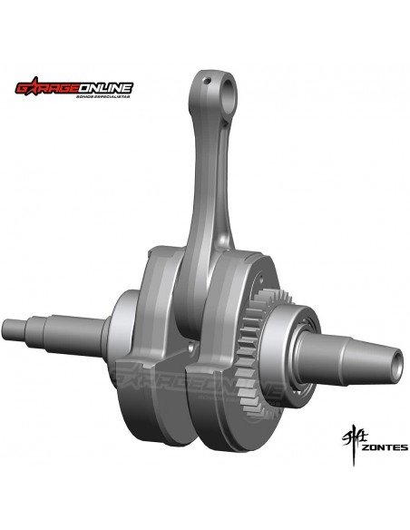 CIGUEÑAL COMPLETO CON BIELA ZONTES 350 T,X,V,R,GK