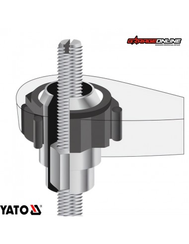 JUEGO DE DADOS PASANTES 1/2 3/8 17 PIEZAS 72T YATO