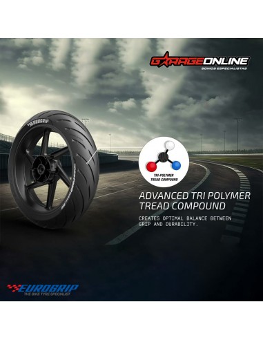 Neumático 140/70R-17M EUROGRIP PROTORQ EXTREME