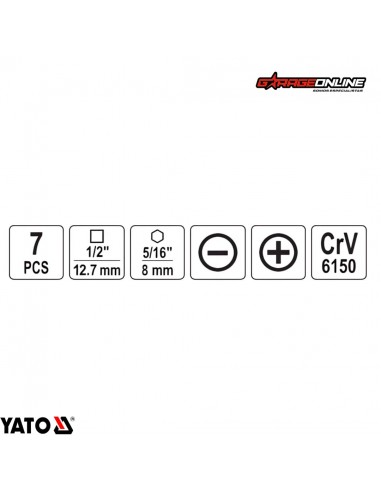 DESTORNILLADOR DE IMPACTO YATO