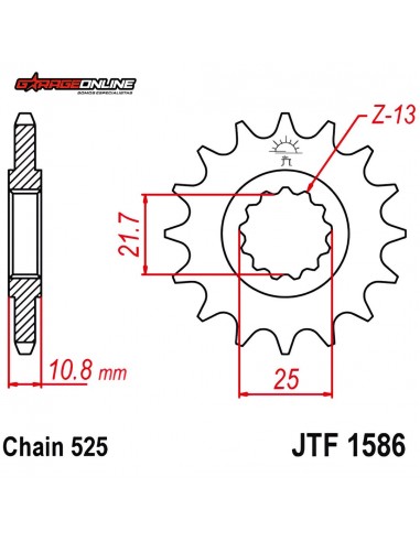 TRANSMISION YAMAHA YZF-R6