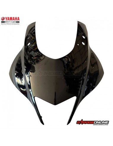MASCARA PLASTICO FRONTAL YAMAHA YZF-R3A NEGRO BRILLANTE - GENUINA