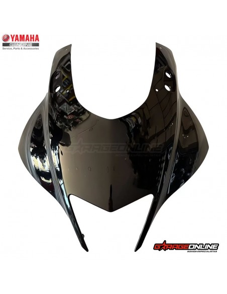 MASCARA PLASTICO FRONTAL YAMAHA YZF-R3A NEGRO BRILLANTE - GENUINA