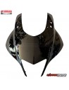 MASCARA PLASTICO FRONTAL YAMAHA YZF-R3A NEGRO BRILLANTE - GENUINA