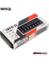 JUEGO DE DADOS DE IMPACTO TORX 1/2" MACHOS LARGOS 8 PIEZAS - YATO