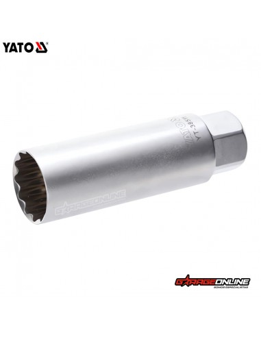 DADO BUJIA 16MM POLIGONAL 3/8" - YATO