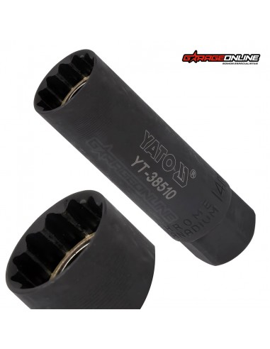 DADO BUJIA 14MM POLIGONAL 3/8" - YATO