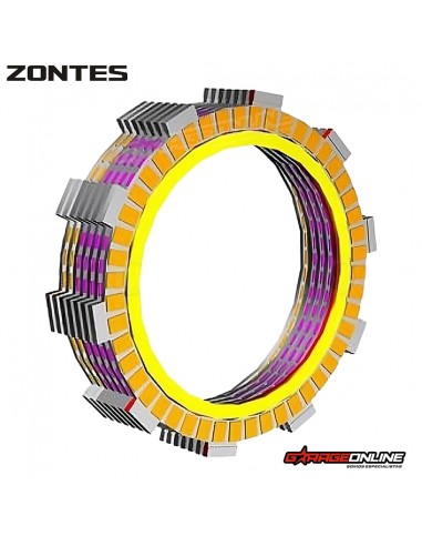 DISCOS DE EMBRAGUE ZONTES 350 T, T1, X, X1, V1, VX, R, R1, GK GENUINOS