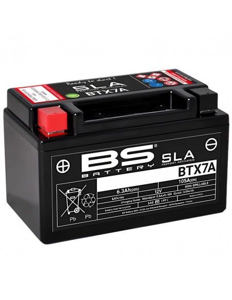 BATERIA YTX7A BS BATTERY