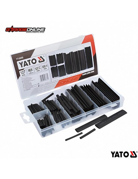SET AISLANTES TERMORETRACTIL 127 UNIDADES - YATO