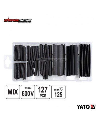 SET AISLANTES TERMORETRACTIL 127 UNIDADES - YATO