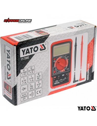 MULTI TESTER DIGITAL 2 PINES - YATO