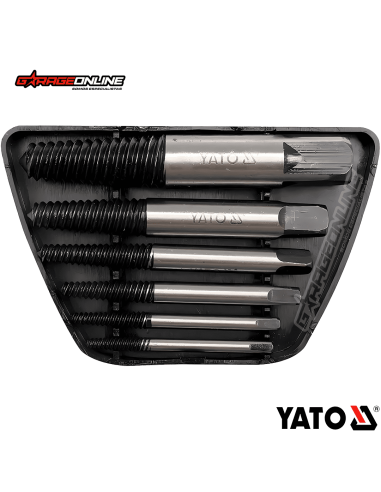 JUEGO DE EXTRACTORES PERNOS CORTADOS 6 PCS YATO