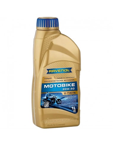 ACEITE DE MOTO 20W50 V-TWIN RAVENOL FULLSYNTH