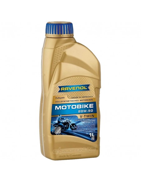 ACEITE DE MOTO 20W50 V-TWIN RAVENOL FULLSYNTH
