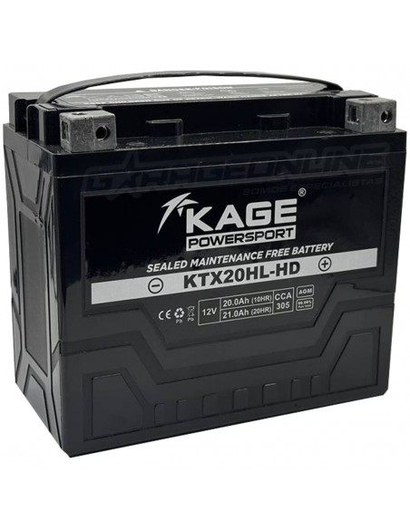 BATERIA YTX20HL KAGE