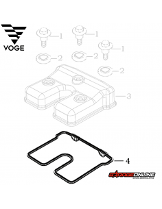 EMPAQUE TAPA VALVULA VOGE 300 GENUINO