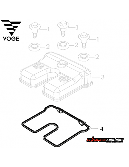 EMPAQUE TAPA VALVULA VOGE 300 GENUINO