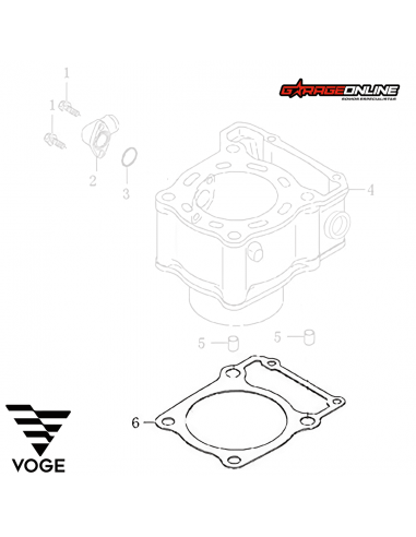 EMPAQUE CILINDRO VOGE 300 GENUINO