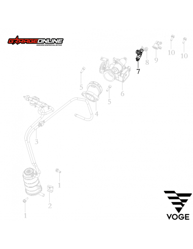 INYECTOR VOGE 300 GENUINO