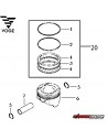 KIT PISTON ESTANDAR (X1) VOGE 300 GENUINO