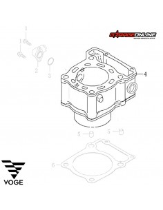 CILINDRO ESTANDAR VOGE 300 GENUINO
