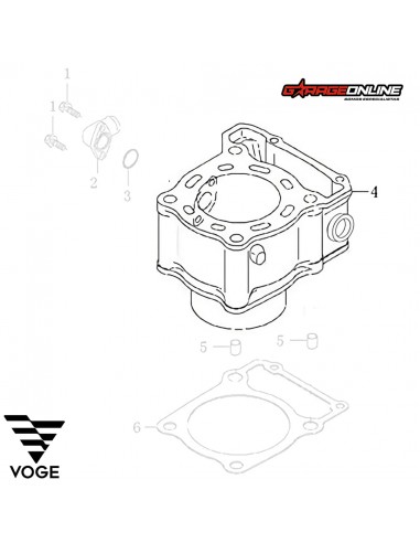 CILINDRO ESTANDAR VOGE 300 GENUINO