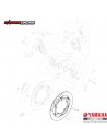 DISCO FRENO DELANTERO YAMAHA MT-07 (2021-2024) GENUINO