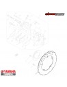 DISCO FRENO TRASERO YAMAHA MT-07 (2014-2020) GENUINO