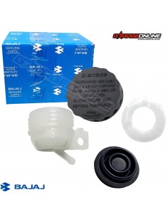 DEPOSITO LIQUIDO FRENO TRASERO BAJAJ NS 200 RS 200 DOMINAR 400 V1 - GENUINO
