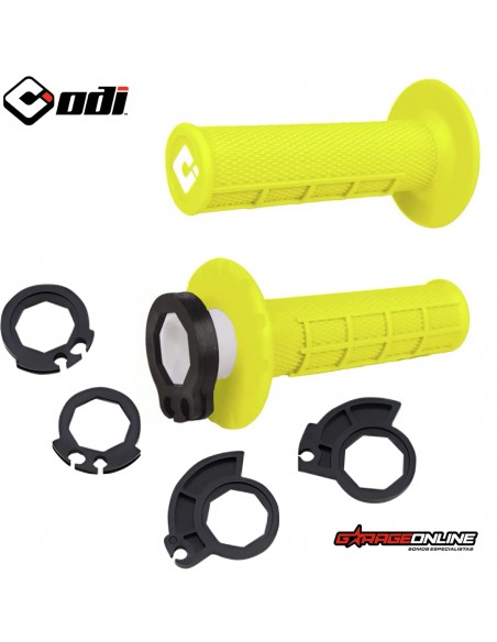 PUÑOS CON CARRO HALF-WAFFLE V2 LOCK-ON GRIPS