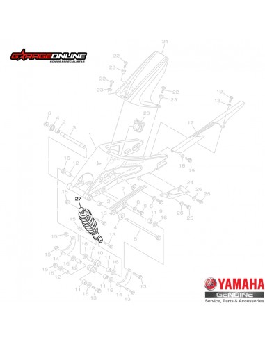 MONOSHOCK YAMAHA YZF-R15 V2 GENUINO