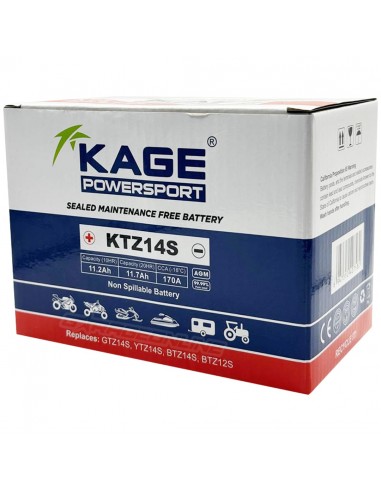 BATERIA YTZ14S KAGE POWERSPORT