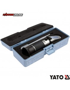 REFRACTROMETRO +/- 5% PROBADOR DE COOLANT Y ACIDO BATERIA YATO