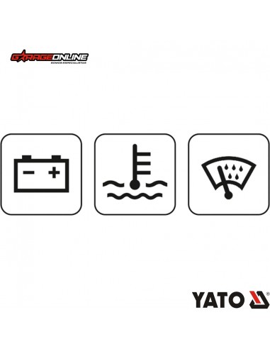 REFRACTROMETRO +/- 5% PROBADOR DE COOLANT Y ACIDO BATERIA YATO