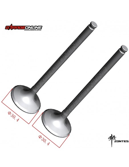 VALVULAS ADMISION ZONTES 310 T,R,V,X GENUINA