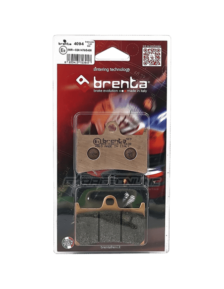 PASTILLA FRENO DELANTERO YAMAHA R6 - R1 - MT07 - MT09 - MT10