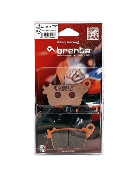 PASTILLA FRENO TRASERO FA436HH BRENTA SINTERIZADAS