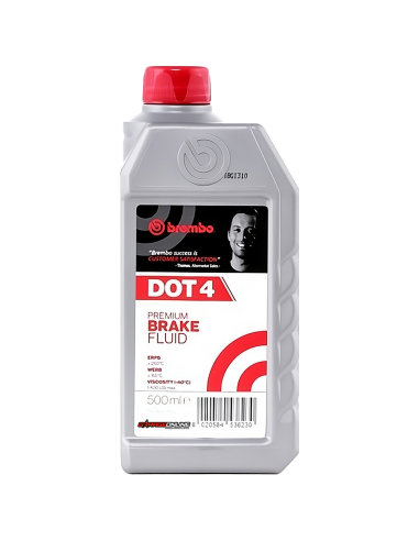 LIQUIDO DE FRENO DOT 4 BREMBO PREMIUM - 500 ML