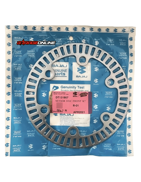 DISCO FONICO SENSOR ABS DELANTERO DOMINAR 250 - 400 UG BAJAJ GENUINO