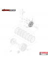 PORTA DISCOS EMBRAGUE EXTERIOR YAMAHA YZF-R3 YZF-R3A MT-03 GENUINOS