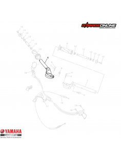 SEMIMANILLAR DERECHO YAMAHA YZF-R3A GENUINO