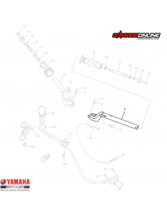 SEMIMANILLAR IZQUIERDO YAMAHA YZF-R3 GENUINO